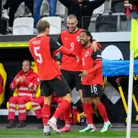 Jubel beim ÖFB-Team nach dem 3:1 gegen Israel