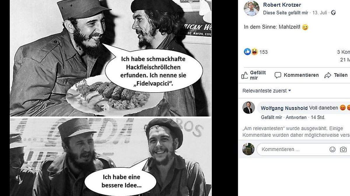 Wie die Cevapcici zu ihrem Namen kamen... Das Meme macht in den sozialen Medien die Runde