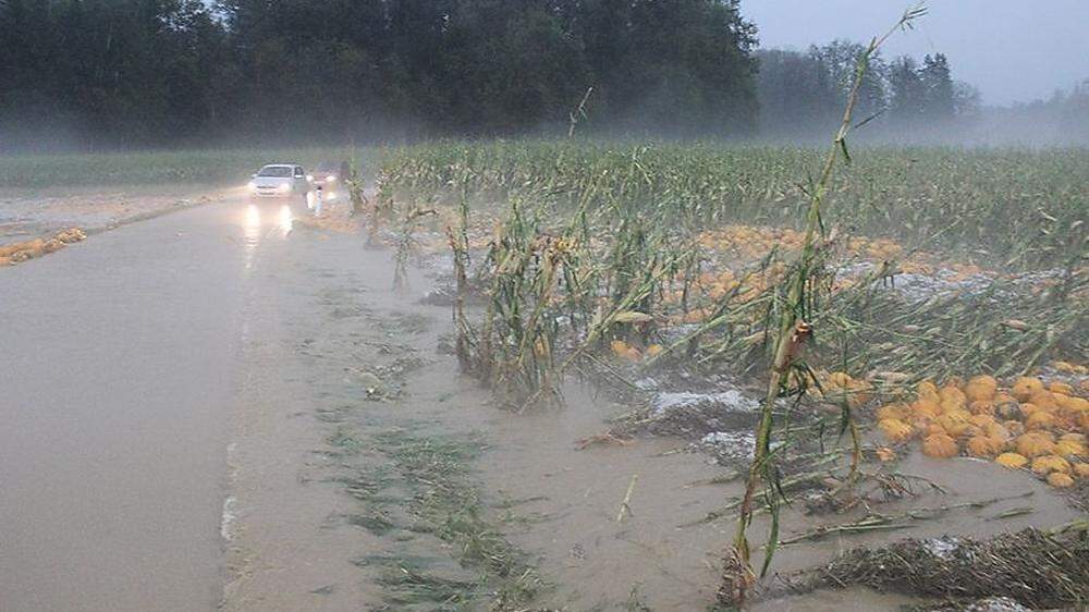 Mehr Starkregen wird unsere Felder verwüsten