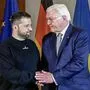 Wolodymyr Selenskyj und Frank-Walter Steinmeier 