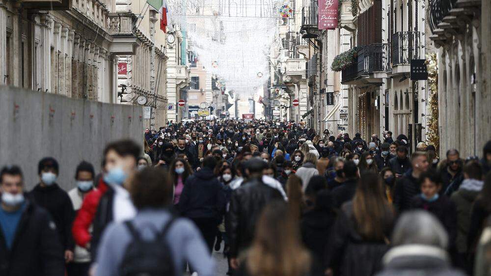 Europa (im Foto eine Straße in Rom) weist aktuell die höchsten Infektionsraten auf