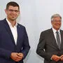 Können als Koalitionspartner gut miteinander: LR Gruber, LH Kaiser