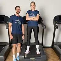 „Lebenslang.fit“-Gründer Harald Cimzar und Patricia Tschernitz