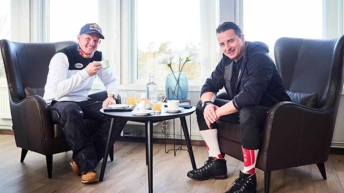 Andreas Gabalier und Thomas Morgenstern wagen sich am 28. September in luftige Höhen