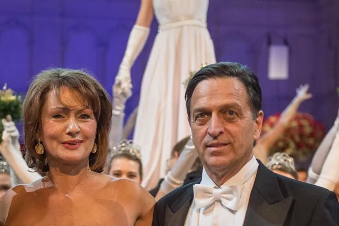 Zufriedene Gesichter nach der Probe bei Patricia Schweighofer und Wolfgang Nicoletti, die sich für die Polonaise-Choreographie verantwortlich zeigen.