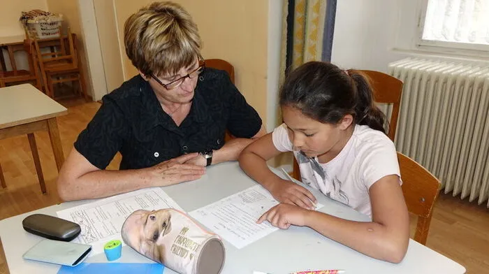 Die neunjährige Grisella kommt gern in die Lernwerkstatt, weil sie dort „Hilfe bei den schwierigen Sachen“ bekommt