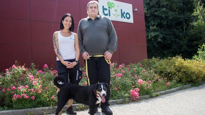 Derzeit ist Lini noch im Tiko Klagenfurt untergebracht. Partl sucht ein neues Zuhause für die Hündin