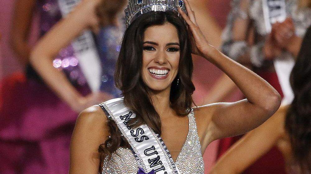 Die amtierende "Miss Universe" Paulina Vega aus Kolumbien