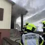 Die alarmierten Feuerwehrkräfte konnten den Brand rasch unter Kontrolle bringen