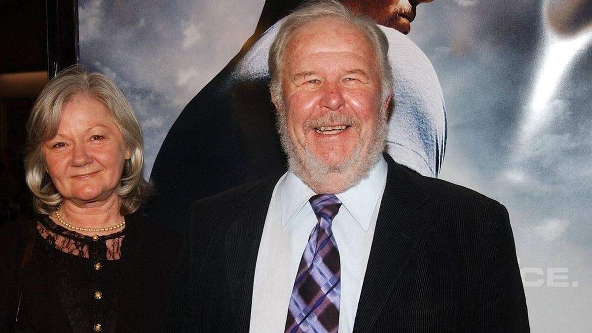 Ned Beatty (USA) mit Ehefrau Sandra Johnson.