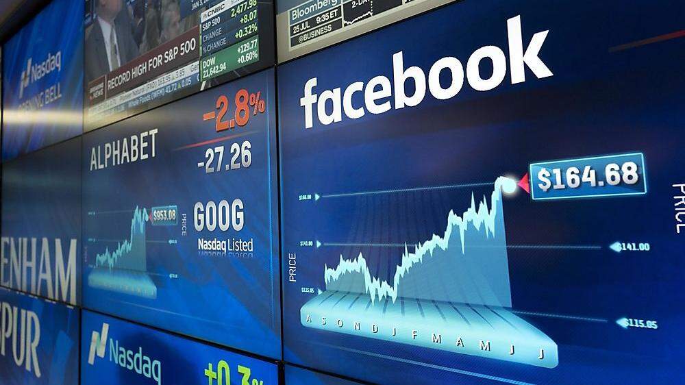 Nachbörslich stieg die Facebook-Aktie sogar auf 173 Dollar