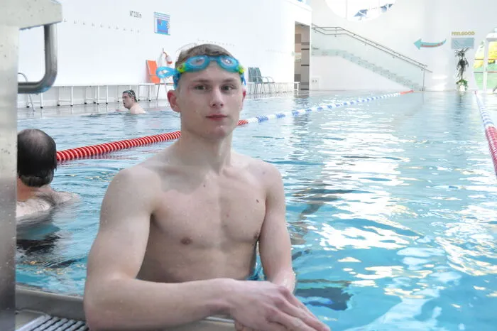 Kevin Kohlweiss ist nicht nur ein erfolgreicher Schwimmer, sondern auch Leichtathlet.