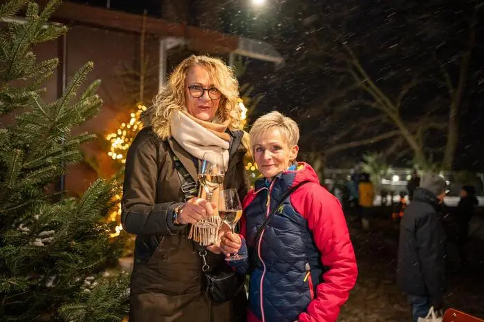 Mit dem Besuch des Christkinds am Sonntag bestand für Klein und Groß außerdem die Möglichkeit, seine Wünsche direkt zu hinterlegen.