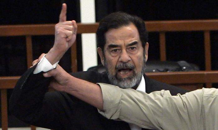 Hatte doch keine Massenvernichtungswaffen: Saddam Hussein