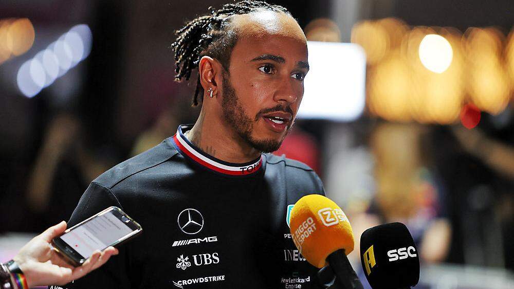 Lewis Hamilton fährt in Saudi-Arabien, aber nicht zu seiner Begeisterung.