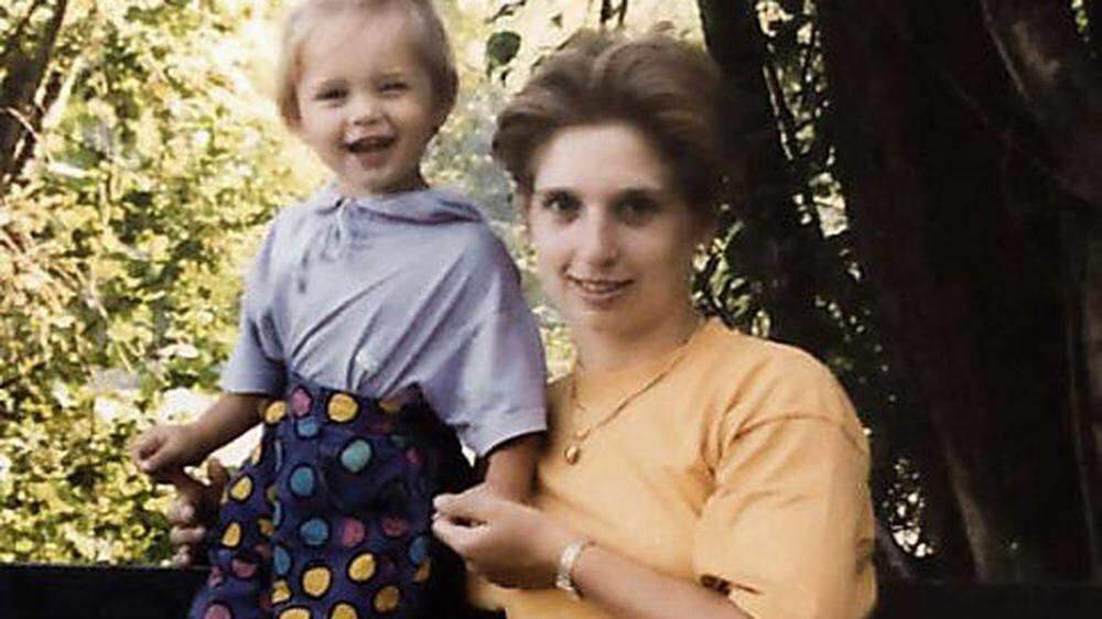 Anna Veith mit ihrer Mutter Martina - von klein auf ihr Halt