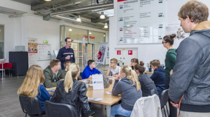 Bei 45-minütigen Workshops konnten sich die Schüler informieren
