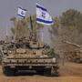 Israelische Panzer kehren von einem Einsatz im Gazastreifen zurück 