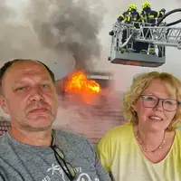 Lebensretterin Anita Scherr und ihr Mann Johannes