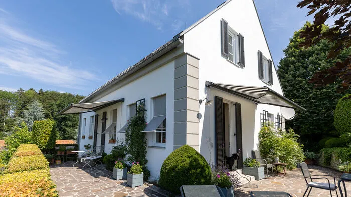 Bauherrin und Bauherr dieses Hauses haben sich in der Steiermark umgesehen ...