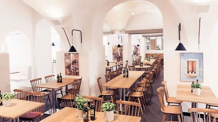 Helle Materialien im neuen Paradiso