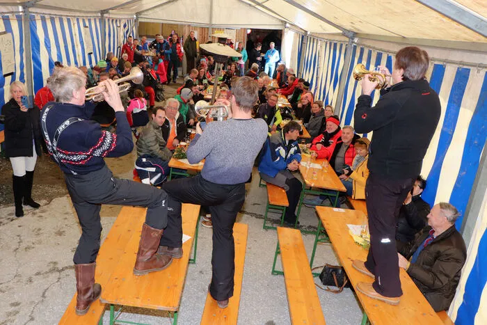 Auch reine Trompetenklänge gab es zu hören!