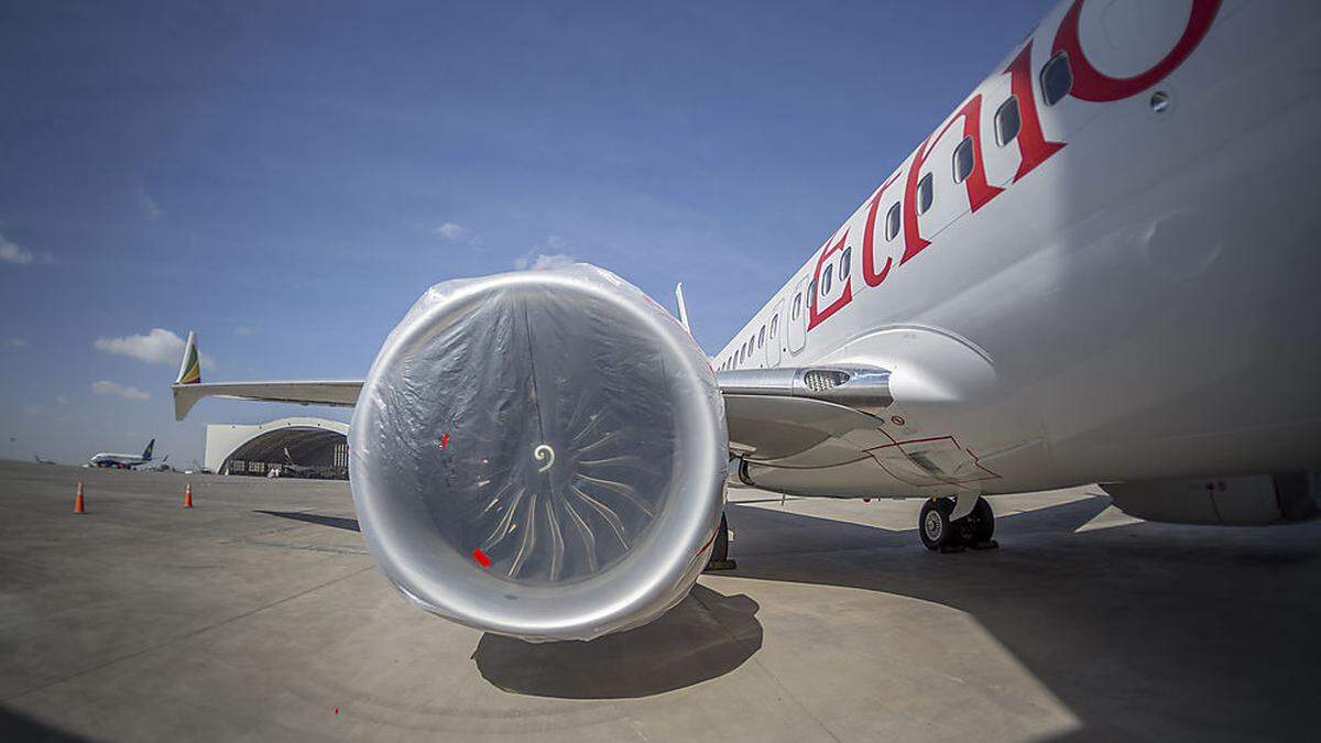 Boeing 737 Max 8 der Ethiopian Airlines 