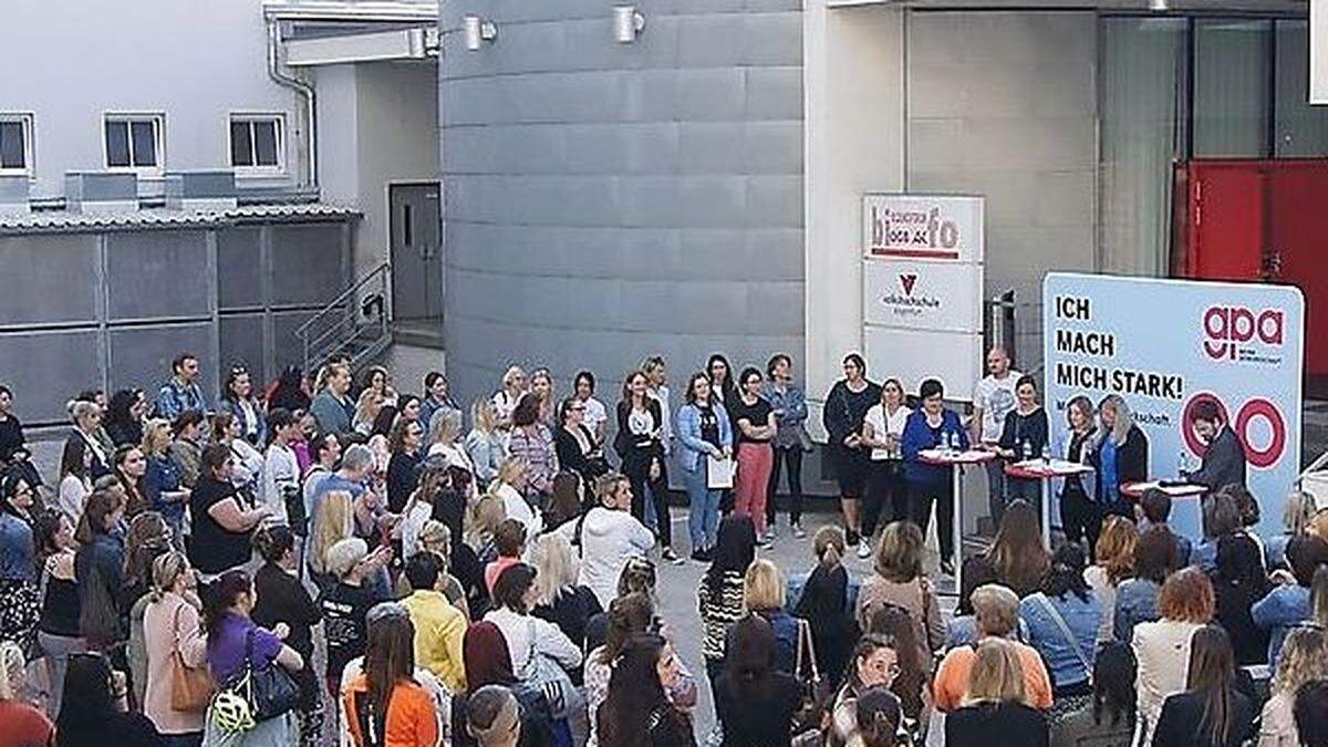 Betriebsversammlung der Freizeitpädagogen am 2. Juni in Klagenfurt