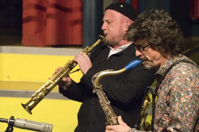 ... und Gernot Strebl (Saxofon und Klarinette).