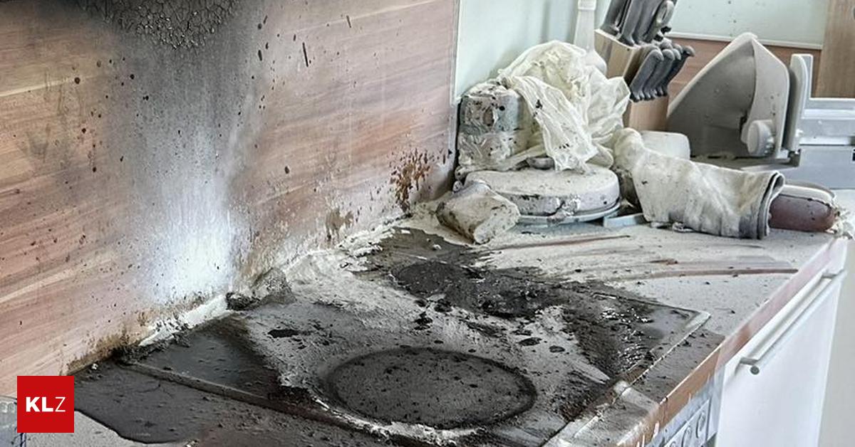 Dichter-Rauch-Zwei-Verletzte-bei-K-chenbrand-in-Feldkirchen