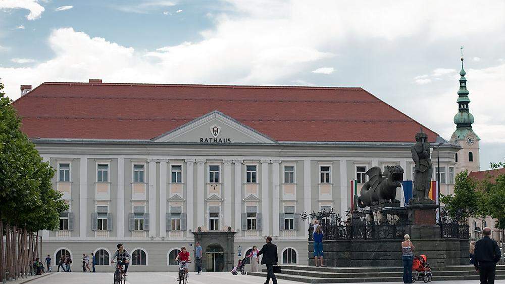 Jobparadies: das Rathaus Klagenfurt