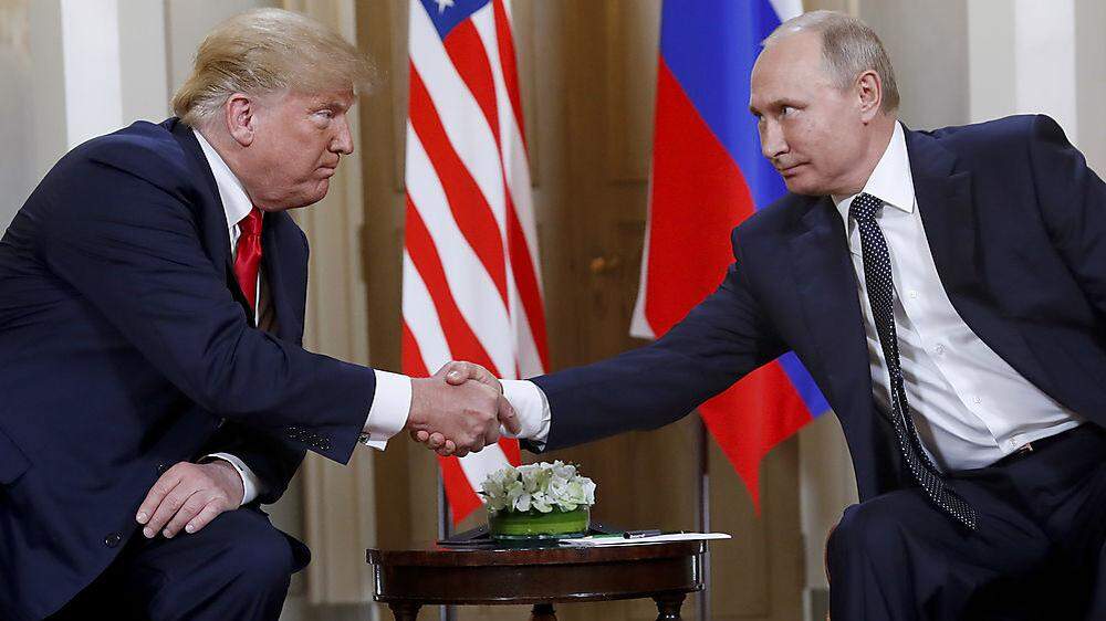 Donald Trump und Wladimir Putin 