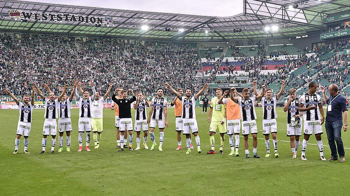 Sturm jubelt im Weststadion