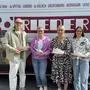 30-Jahr-Jubiläum Rieder Schuh in Greifenburg (von links): Ingo Herzig, Petra Pirker, Sandra Fian und Daniela Herzig-Rieder