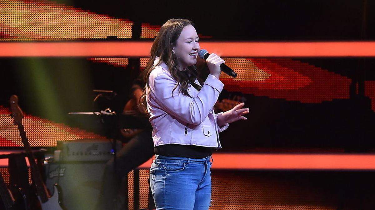 Die 13-jährige Theresa aus Graz möchte heute bei &quot;The Voice Kids&quot; eine Runde weiter kommen