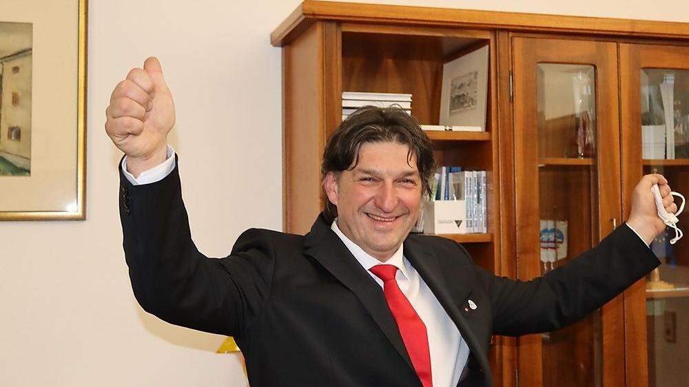 Siegte bei der Bürgermeister-Stichwahl in Eberndorf: Wolfgang Stefitz von der SPÖ