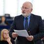 EU-Kommissar Frans Timmermans: Er stahl fraktionsintern auch Christian Kern die Show