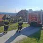 Die Feuerwehr war mit 56 Einsatzkräften vor Ort