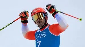 Für Loïc Meillard läuft es auch abseits der Skipiste prächtig