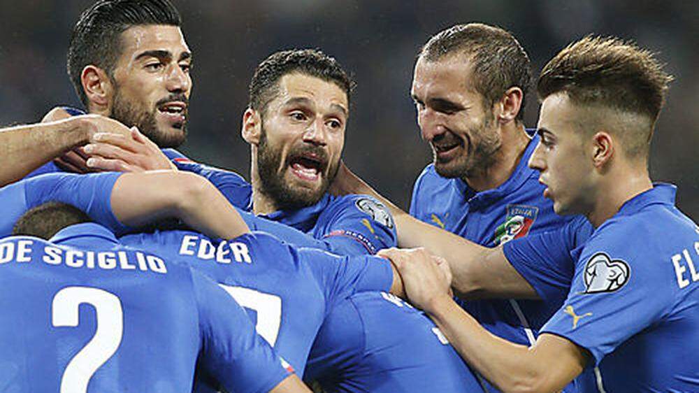 Die Italiener lösten mit dem 3:1 bei Aserbaidschan das EM-Ticket