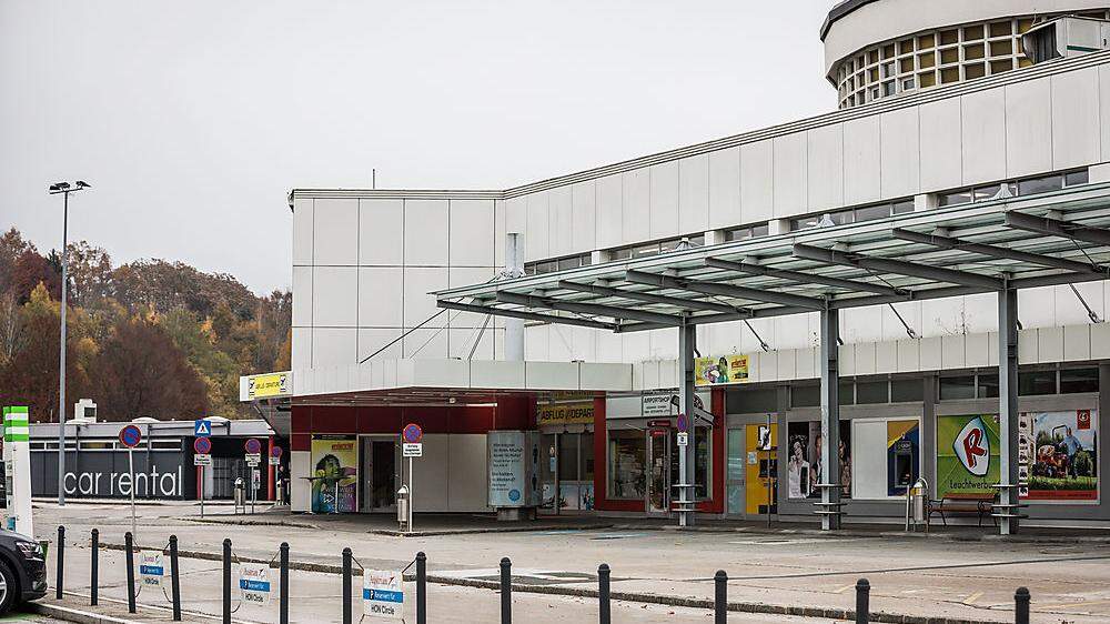 Am Flughafen Klagenfurt herrscht gähnende Leere
