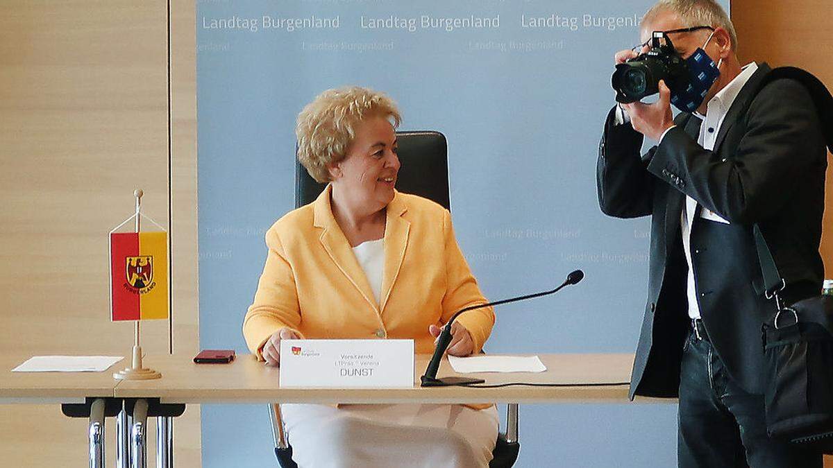 Landtagspräsidentin Verena Dunst (SPÖ)