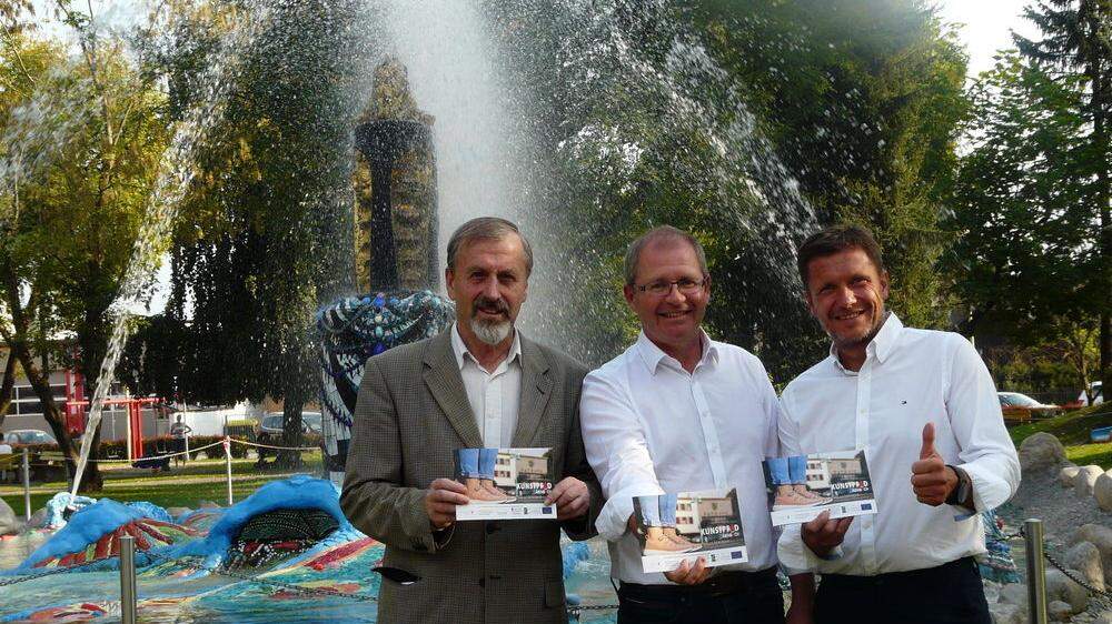 Ernst Lasnik, Bernd Osprian und Andreas Albrecher