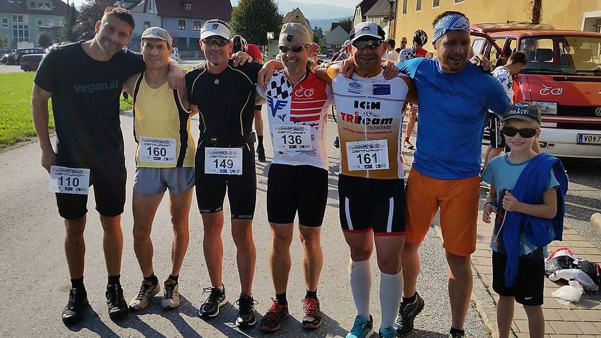 Bei der &quot;Almhaus Challenge&quot; traten wieder Läufer gegen Radfahrer an