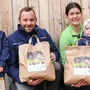 Martin und Milica Jernej aus Tscherberg mit ihren Kindern Gregor und Sara