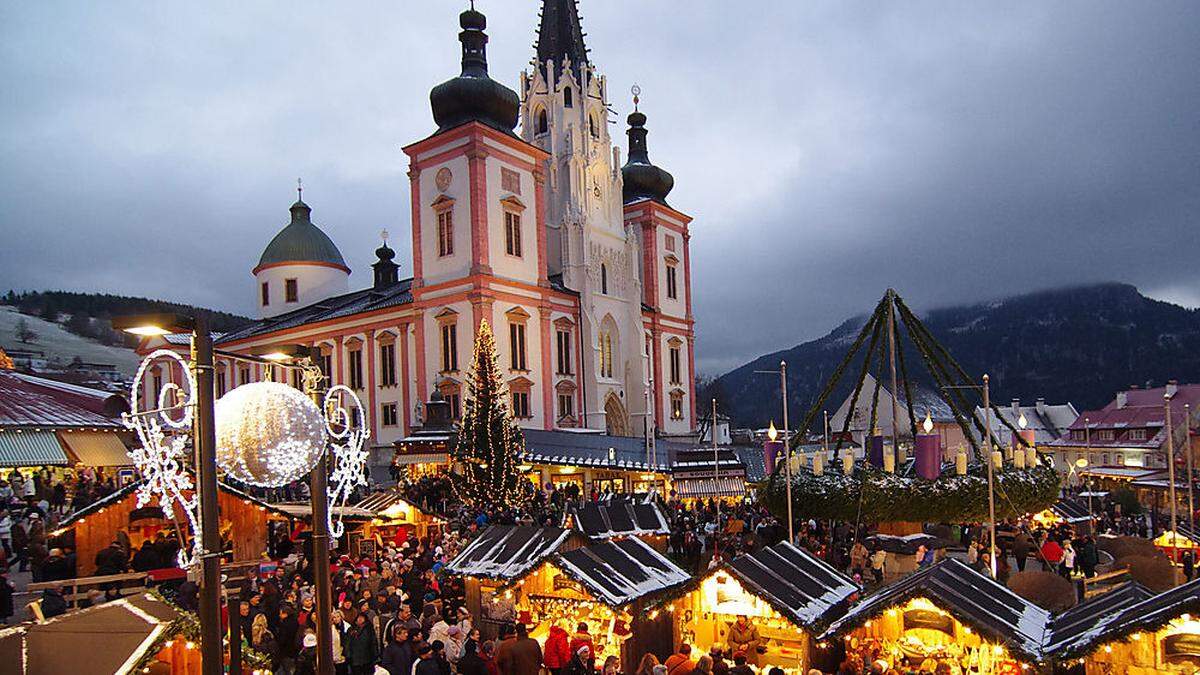 Auch in Mariazell erreicht die Weihnachtszeit mit dem Heiligen Abend ihren Höhepunkt