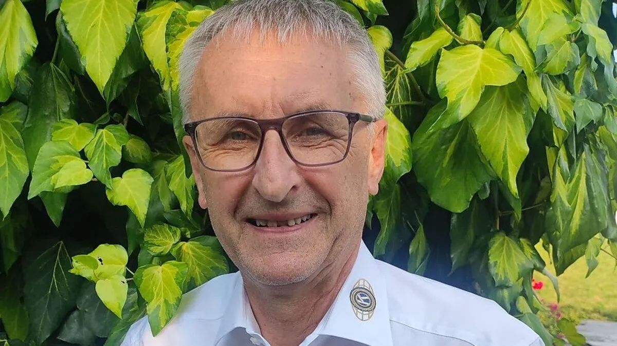 Der Präsident des Kiwanis Club Feldbach, Wolfgang Haas ist selbst Gründungsmitglied des Vereins. 