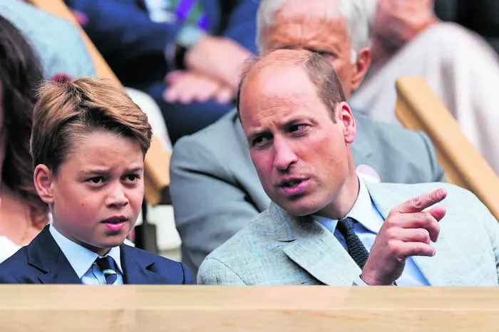 Prinz George besucht mit Papa William immer wieder öffentliche Veranstaltungen, hier in Wimbledon