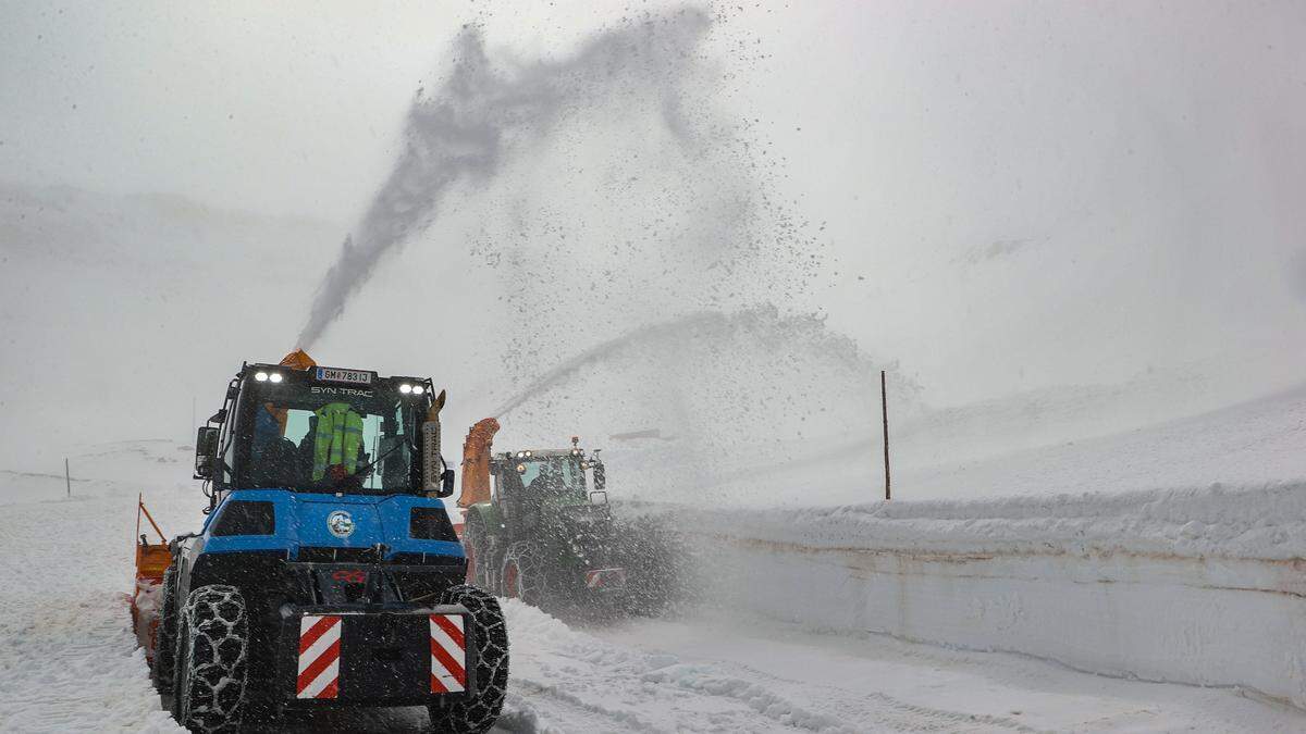 Die Sommersaison am Großglockner beginnt tief winterlich