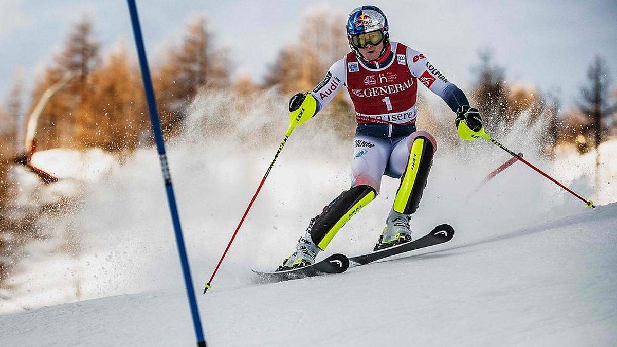 Sieg in Val d'Isère: Alexis Pinturault 
